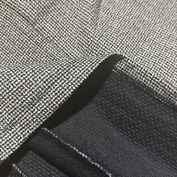 Like new - pink and houndstooth MIDI dress, size 12P - Picture 2 of 7